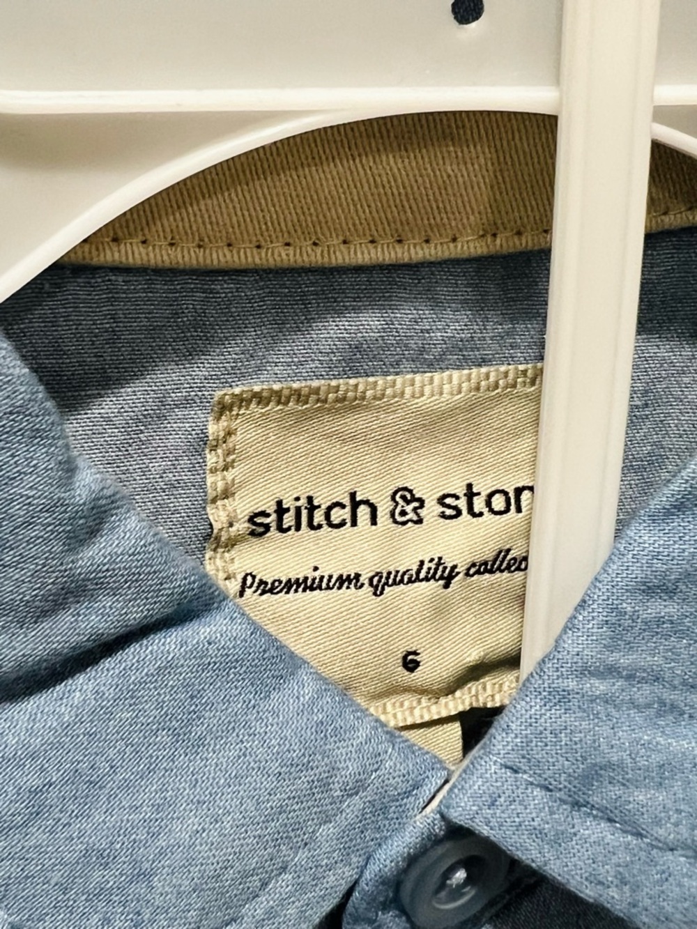 Stitch & Stone Boys Palm Tree Shirt & Khaki Shorts Set - Picture 4 of 7